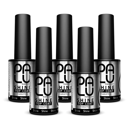 Zestaw 5x PALU Top Coat Shine