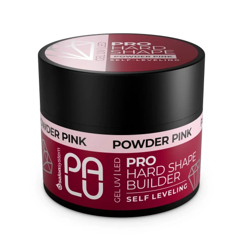 PALU Żel budujący PRO HARD SHAPE BUILDER GEL POWDER PINK 45g