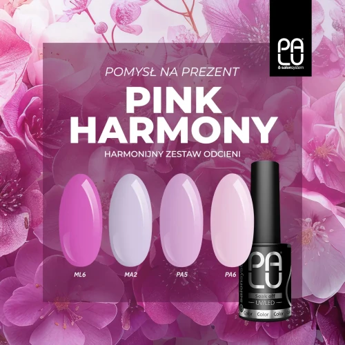 Pink Harmony - zestaw lakierów hybrydowych