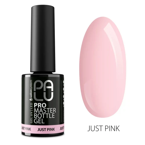 JUST PINK 11g Żel w butelce PRO MASTER BOTTLE GEL PALU