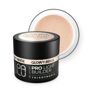 GLOWY BEIGE/45g ŻEL BUDUJĄCY PRO LIGHT BUILDER PALU