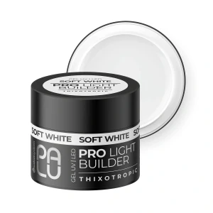 Soft White/90g Żel Budujący Pro Light Builder Palu